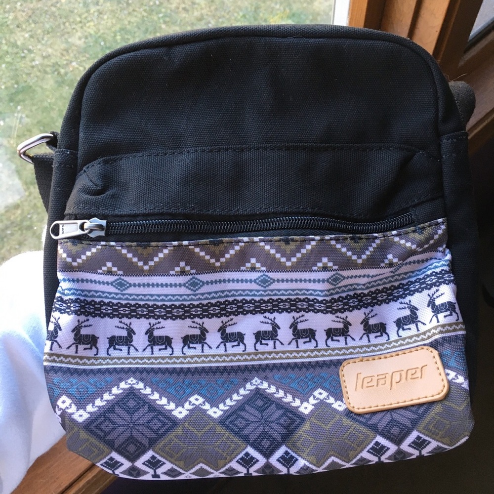 Leaper Canvas Crossbody Bag